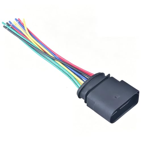 Conector automático 10P 6R0973735 con cable para sensor temperatura y válvula deflación