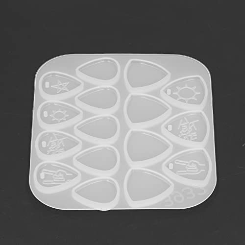 Qcwwy Médiators de Guitare Bricolage, Médiator de Guitare en Celluloïd Polyvalent Réutilisable de Moule en Silicone… - Les Beatles, Paul McCartney, John Lennon, RIngo Starr, George Harrison Qcwwy Médiators de Guitare Bricolage, Médiator de Guitare en Celluloïd Polyvalent Réutilisable de Moule en Silicone… – Image 5