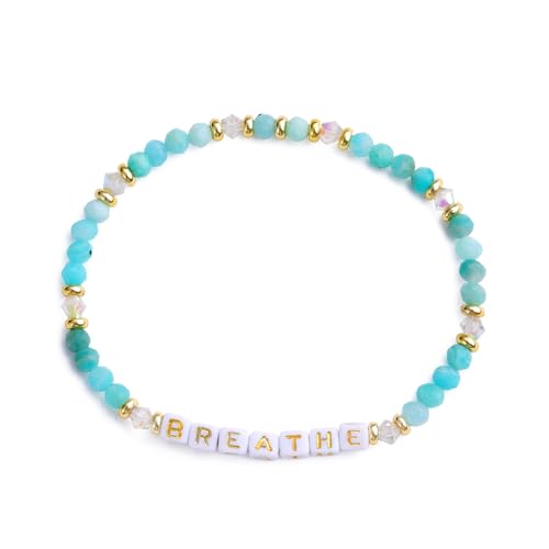 UEUC Motivational Bracelet for Women, Letter Beads Encouragement ...