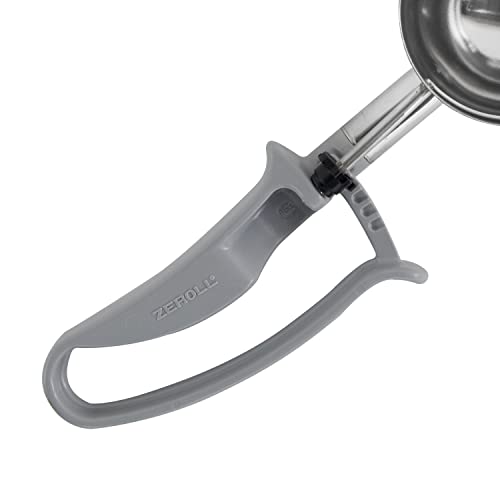 Zeroll Universal Standard Length Ez Disher Food Portion Control Scoop Designed For Right Or Left Hand Use Dishwasher Safe Nsf Approved, 2 3/4-Inch, Gray #TOP1