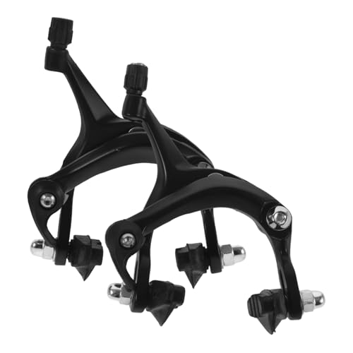 Anneome 1pair Bike Brake Caliper Aluminum Alloy Front Rear Brakes for Easy Installation Compatible Bike Models Design