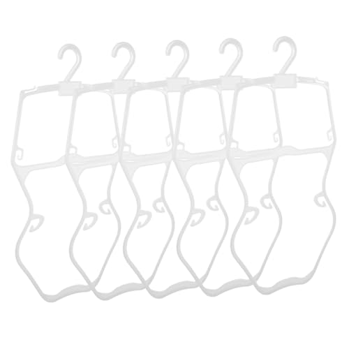 MUSISALY 5pcs Children's Swimwear Hangers Plastic Kids Swimsuit Racks for Store