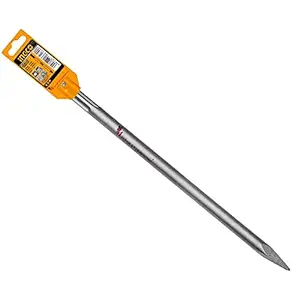 MALFAH ENTERPRISES CHISEL SDS MAX POINTED Concrete Breaker Jack Hammer Tool bit for Demolition Hammer Drill Concrete Breaker Jack Hammer DBC0214001 18X400