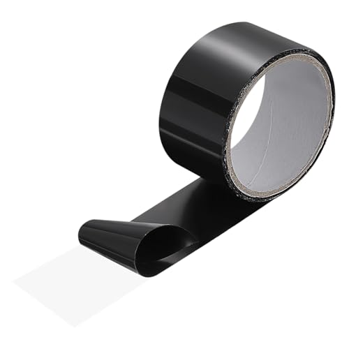 Image of MECCANIXITY Waterproof Patch Seal Tape 2 in x 5 Ft, PVC Leak Proof Repair Sealing Duct Tape for HVAC Roof Crack, Boat, Hoses Pipes, Awning, Black