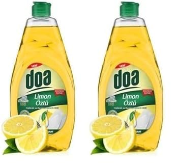 DOA Sıvı Bulaşık Deterjan Limon 750 ml (2 paketi)