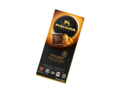 Perugina Dark Chocolate Orangello bar, 3 Oz