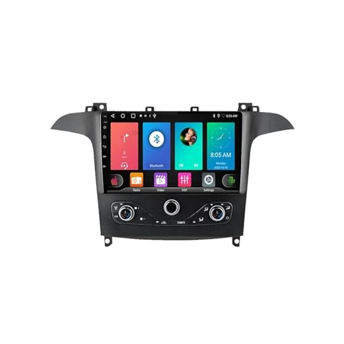 【Autoradio Android per Lexus】Autoradio Android 13 per Ford S Max S-MAX 2006-2015, navigazione GPS。Sistema Android 13，ti consente di scaricare le tue app preferite e ti offre più possibilità. Dotato di ampio schermo da 9'', alta sensibilità e alta risoluzione 1280*720P.