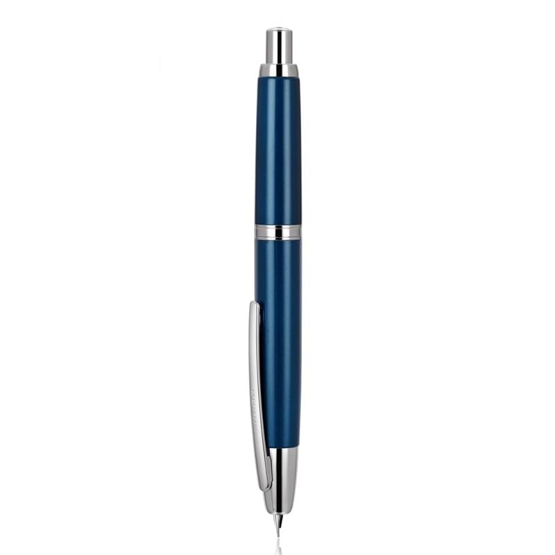 Stylo plume rétractable F jaune mat, écriture fluide en métal pour professionnels