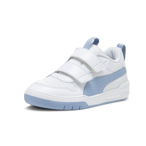 PUMA Kids Boys Multiflex Mesh V Slip On Sneakers Shoes Casual - Grey - Size 2.5 M2