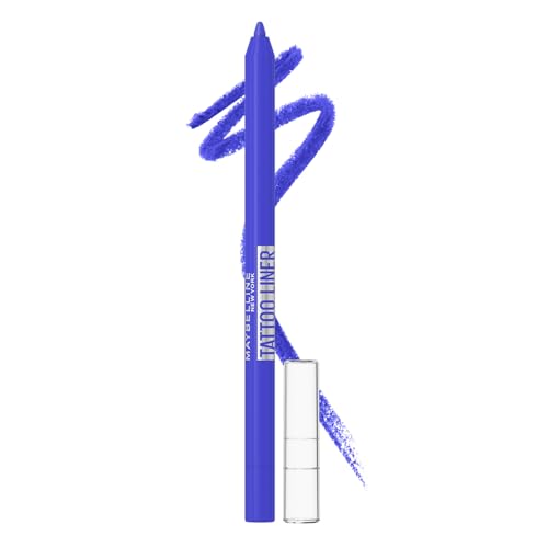 Image of Maybelline New York Tattoo Liner Gel Pencil, Sharpenable Eyeliner | Waterproof Eyeliner, 36H Wear, Matte finish, 1.2g
