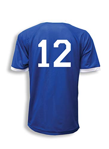 Code Four Athletics Reversible Sports Jersey, Personalized with Back Numbers - Size Adult M - Color...