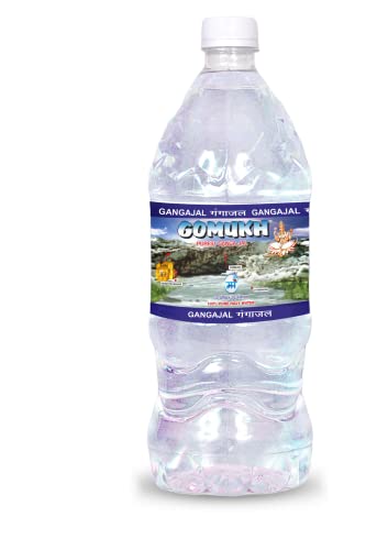 Image of inchGOMUKH inch Gangajal 1000ML The Purest Holy Water Directly From Gangotri Valley Approved By Govt. Of Uttrakhand For Puja Purposes