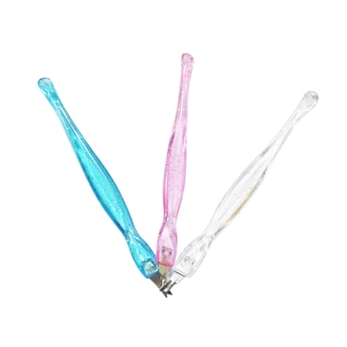 HAPINARY 12pc Nail Care Set Cuticle Pusher Clipper Remover Fork Tool Set for Dead Skin Removal