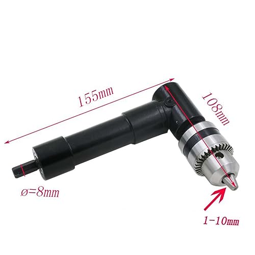 Adaptateur pour perceuse pour zones difficiles d'accès de 0,8 à 10mm