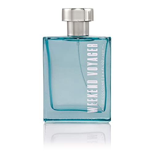 The Icon Collection Men's Cologne Spray - Weekend Voyager, 3.4 oz 100 mL - Nature Loving and Free-Spirited Cologne Blended with the Notes of Grapefruit, Pepper and Neroli - Tru Fragrance & Beauty