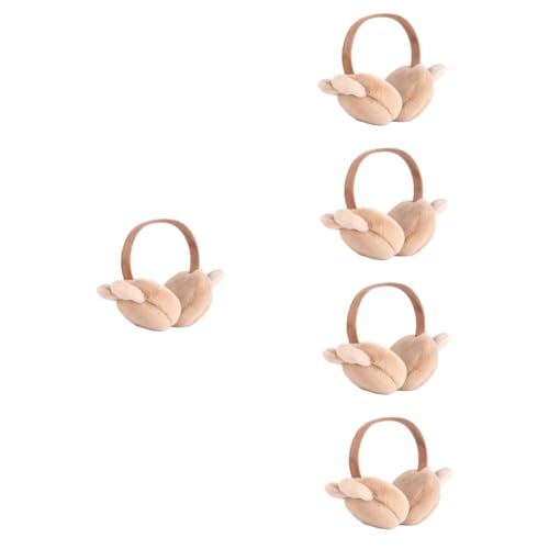 Orejeras cálidas y plegables con orejas adorables para mantener los oídos protegidos del frío