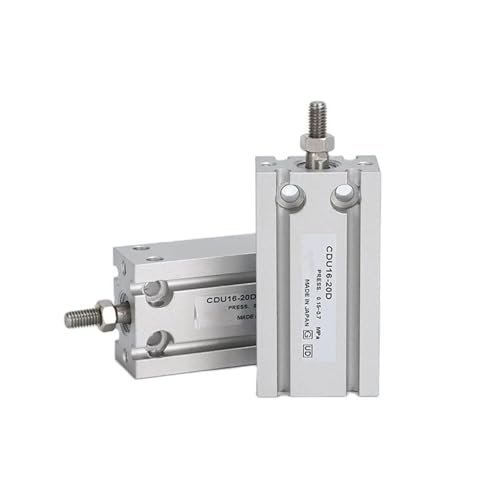 Vérin pneumatique CDU20-20D anti fuite pour espace restreint - 3