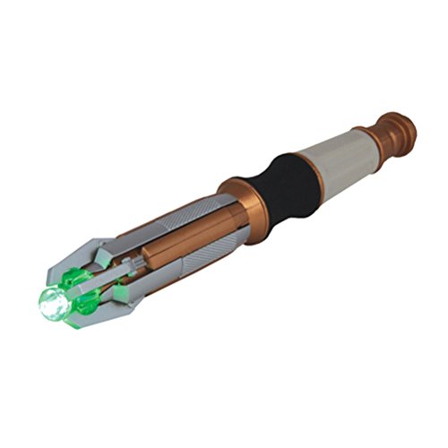 BB Doctor Who Green LED Sonic Screwdriver Torch 11th Dr Merchandise Gift