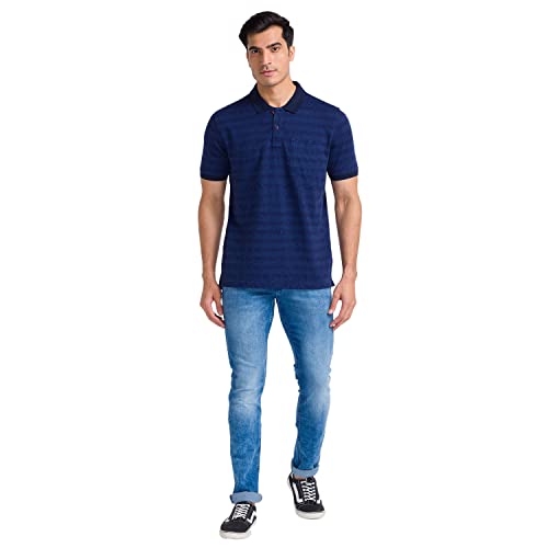 Image of Parx Fancy Blue T-Shirt (Size: 46)-XCKS00218-B9