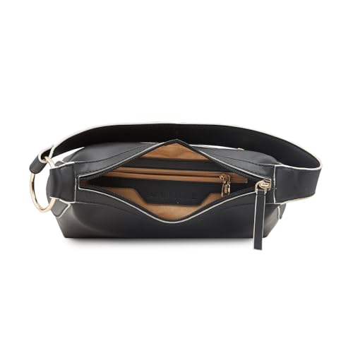 Image of Caprese Olbia Hobo Bag, Medium | Stylish Shoulder Bag for Women With Shoulder Strap & Secure Zip Closure | Perfect for Casual & Daily Use