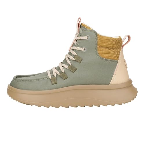 Hey Dude womens Wendy Peak Apres Coated Twill3
