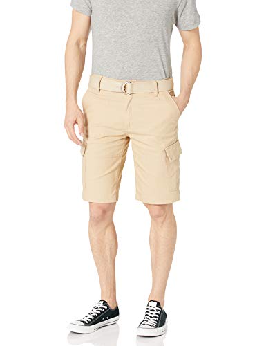 Ecko Unltd. Men's Beveler Cargo Short, Sand, 36