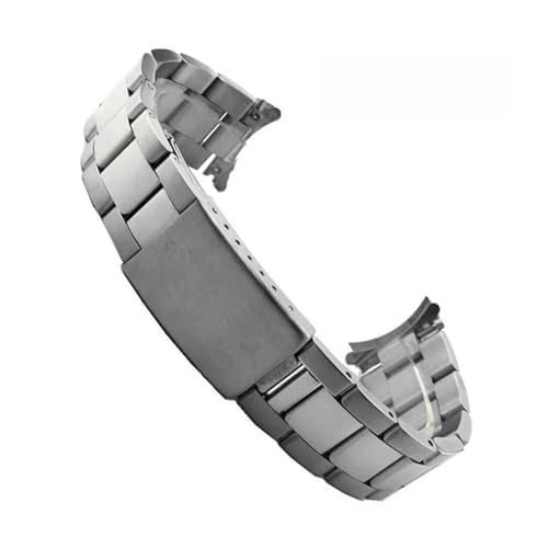 Bracelet montre acier inoxydable supérieur 20mm sangle incurvée