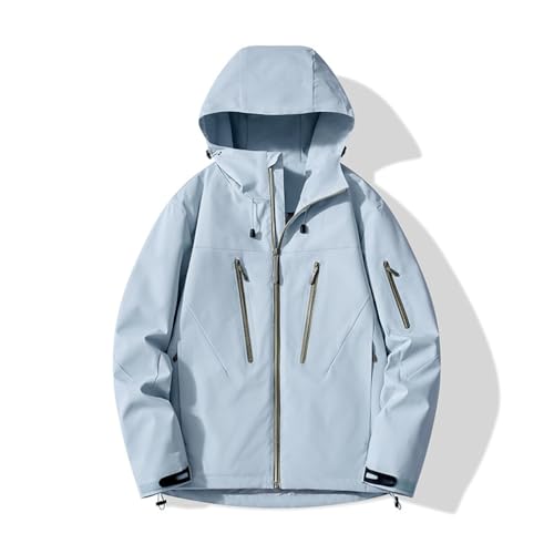 Manteau outdoor zippé respirant pour homme femme printemps