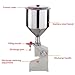 KYTGFH Filling Machine,Manual Paste Liquid Filler Machine,Stainless Steel Industrial Bottling Machine,Quantitative Bottle Filling,for Vegetable Oil,Shampoo,Ketchup,Honey,5,50ML