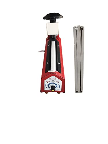 Image of Poly Bag Sealing Machine 8 Inch | Beep Function | Plastic Packing Machine | Plastic Bag Sealing Machine | Heat Sealer Machine | 2 Element 1 Teflon Cloth