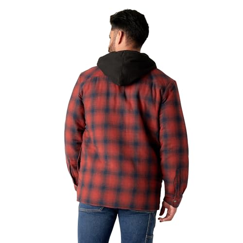 Dickies Men's Relaxed Fit Icon Hooded Quilted Shirt Jacket2