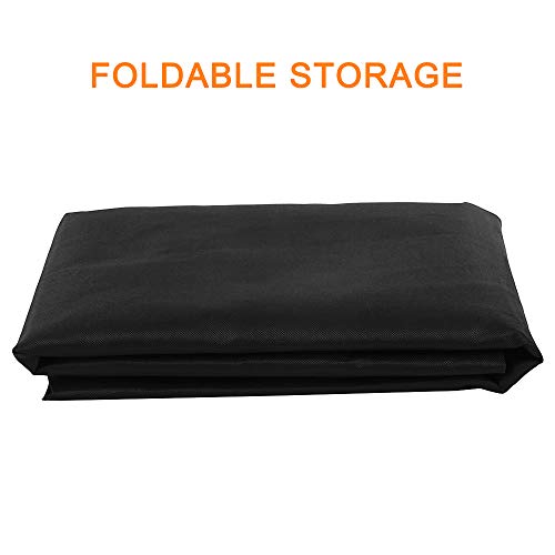 Air Conditioner Cover - Heavy Duty Outdoor AC Unit Cover Durable and Water Resistant for Winter Rain Snow Wind Dust Protection - Thumbnail 6