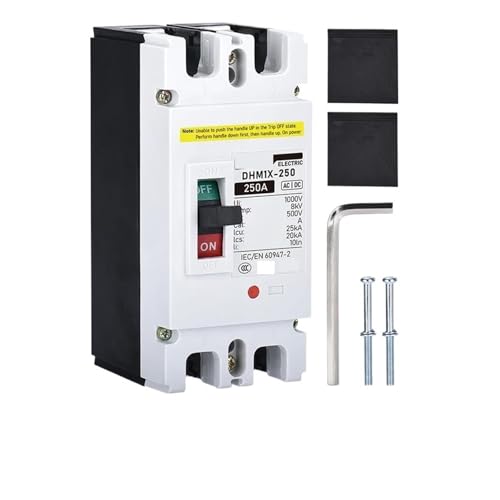 MCCB disjoncteur solaire 500V 160A boîtier moulé CC CA pour onduleur photovoltaïque autonome
