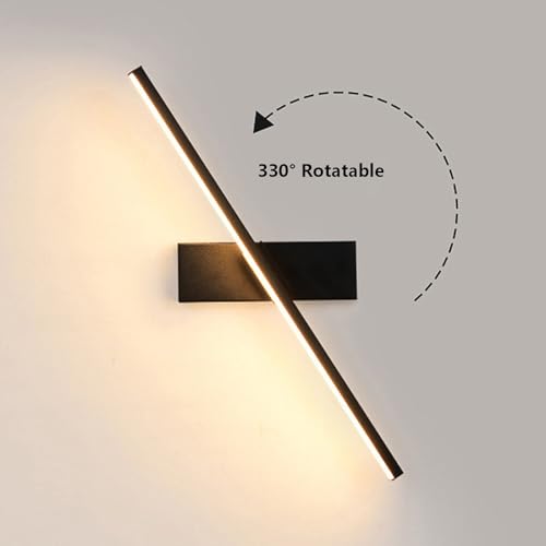 Lámpara de pared giratoria 330° con control táctil e interruptor inalámbrico 3