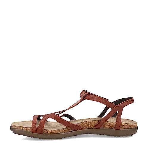 Image of NAOT Footwear Women's Dorith Sandal with Cork Footbed and Arch Support Footbed - Adjustable Sandal With Backstrap - Comfort and Support - Lightweight and Perfect for Travel - Narrow to Medium Fit