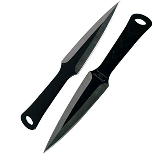 2 Piece Throwing Knife Black Color