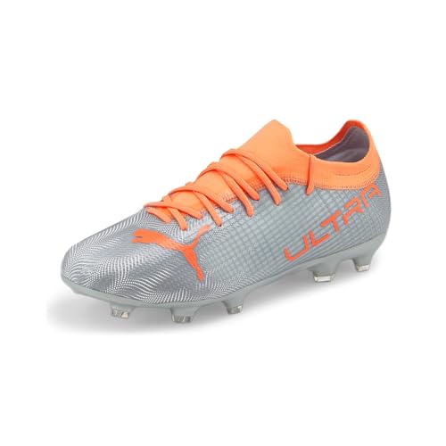 PUMA Kids Boys Ultra 2.4 Firm GroundArtificial Ground Soccer Cleats - Silver - Size 6.5 M2