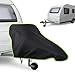 URAQT Tow Hitch Cover - Universal Waterproof Caravan Hitch Cover With Strap, Suitable for Campervan and Caravan (Black/Green)