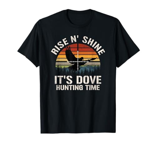Vintage Sunset Dove Hunting Season T-Shirt