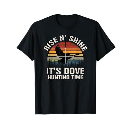 Vintage Sunset Dove Hunting Season T-Shirt