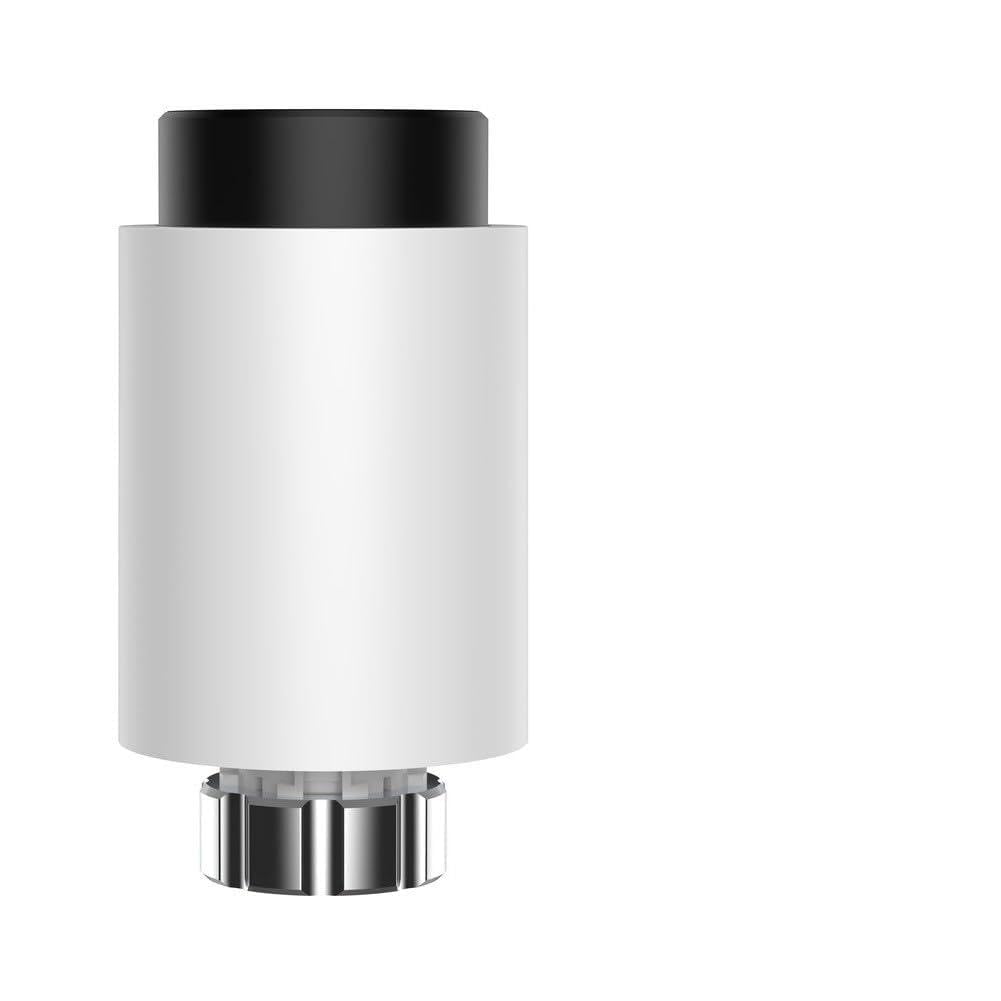Tuya Smart For Zigbee 3.0 Valvola termostatica per radiatore, bianca, controllo della temperatura wireless per sistema Hting domestico con LED Disay, compatibile con app Tuya