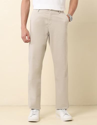 Image of U.s.Polo Association Men's Riley Straight fit Twill Trousers