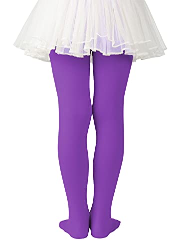Azue Girls Ballet Dance Tights Toddler Kids Soft Footed Dance Sockings Athletic Leggings Elasticity Seamless Leggings3