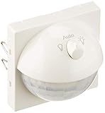 merten rauchmelder Überlegene Qualität Merten MEG5711-0319 Argus 180 UP Sensor-Modul mit Schalter, polarweiß glänzend, System M