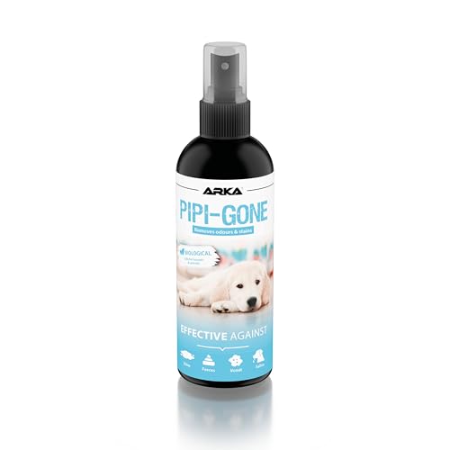 Détachant urine chien 100 ml – spray enzymatique extra fort contre odeurs & taches d’urine, vomi & excréments – nettoyant bio textile, sol, tapis &...