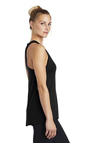 SPORT-TEK Ladies PosiCharge Tri-Blend Tank XXL Black Triad Solid