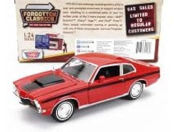 Amazon.com: 1971 Mercury Comet GT Red with Black Stripes
