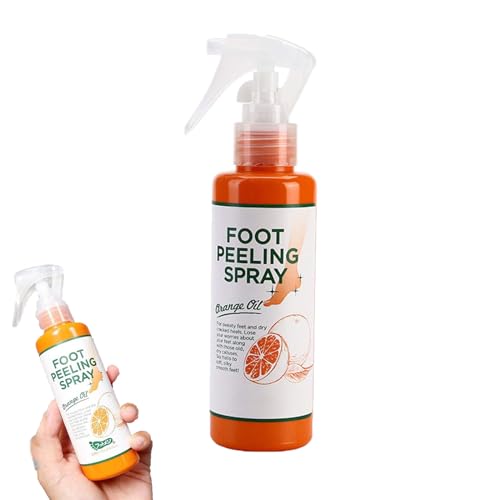 【Facile da usare】: si consiglia di immergere i piedi per circa 10 minuti per ammorbidire le cuticole. Spruzzare lo spray sui piedi gravemente spellati, strofinarlo delicatamente con le mani o strofinarlo con un asciugamano. Basta lavarlo con acqua e si consiglia di utilizzarlo 2-3 volte a settimana.