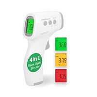 medisana TM A79 Infrarot Thermometer, Fieberthermometer kontaktlos und digital, Stirnthermometer für Baby, Kinder und Erwachsene, berührungslos mit akustischem und visuellem Fieberalarm