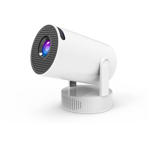 Image of S40 Mini Portable Projector, Android WiFi Smart Home Projector, 120 ANSI Lumens, LCD TFT Display, 8GB Storage Connecting with All Popular OTT Platforms